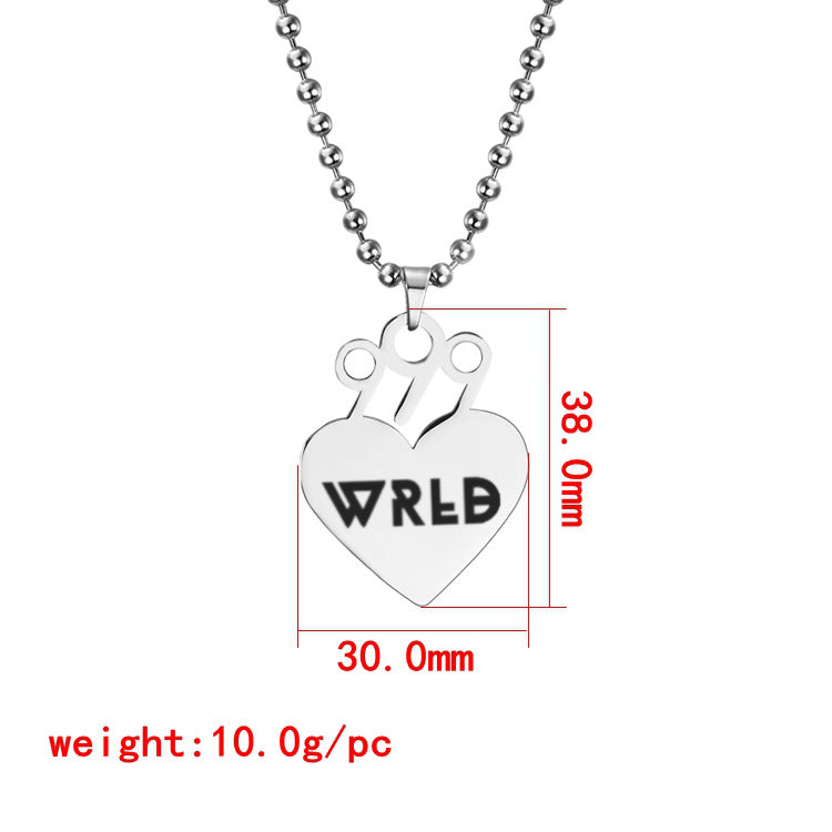 European and American hip-hop singer pendant